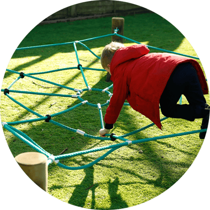 Risky Play Rope Net
