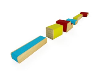 Plonki - Small Set (Coloured, 6 Blocks)