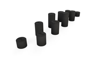 Rubber Step Posts (Set of 10)