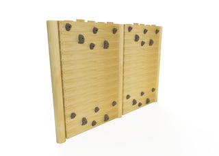 Low Level Dual Solid Climbing Wall Traverse - Single Sided