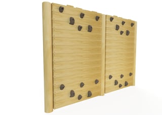 Low Level Dual Solid Climbing Wall Traverse - Double Sided