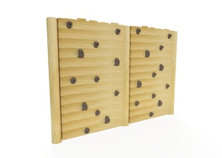 Dual Solid Climbing Wall Traverse (Double Sided)